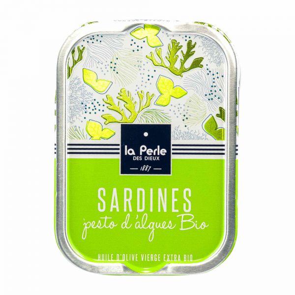 La Perle des Dieux | Sardinen mit Algen Pesto