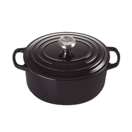 Le Creuset Bräter | Schwarz glänzend | 22cm