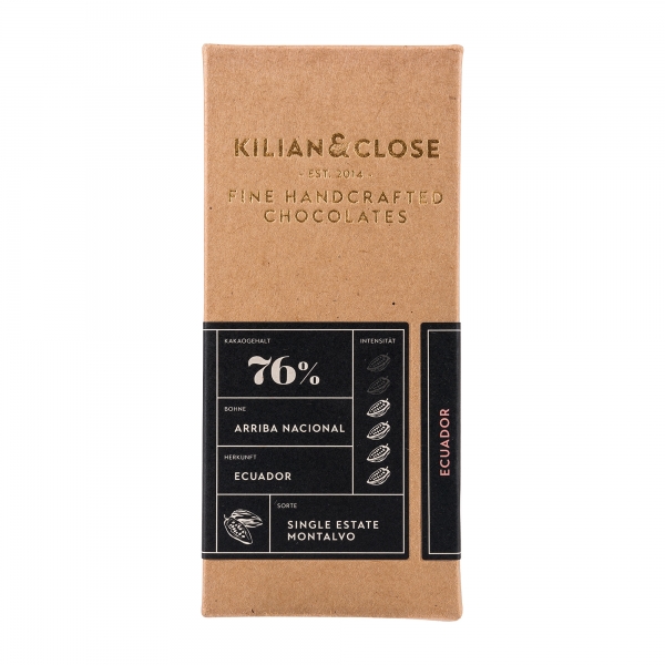 Kilian & Close 76% Schokolade Ecuador