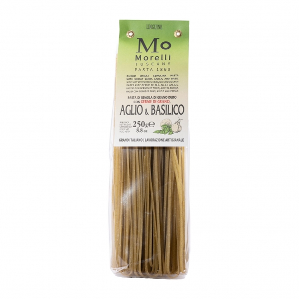 Morelli | Linguine Knoblauch & Basilikum | 250g