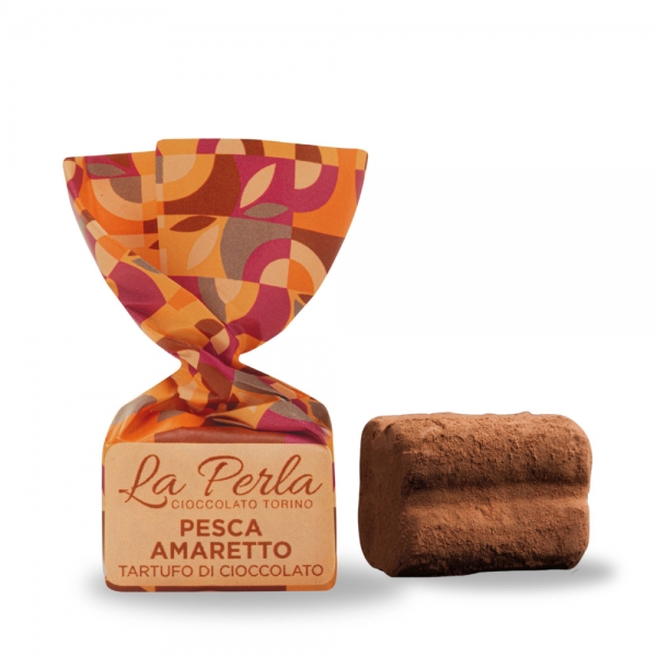 La Perla di Torino | Tartufo Pesca Amaretto | 200g