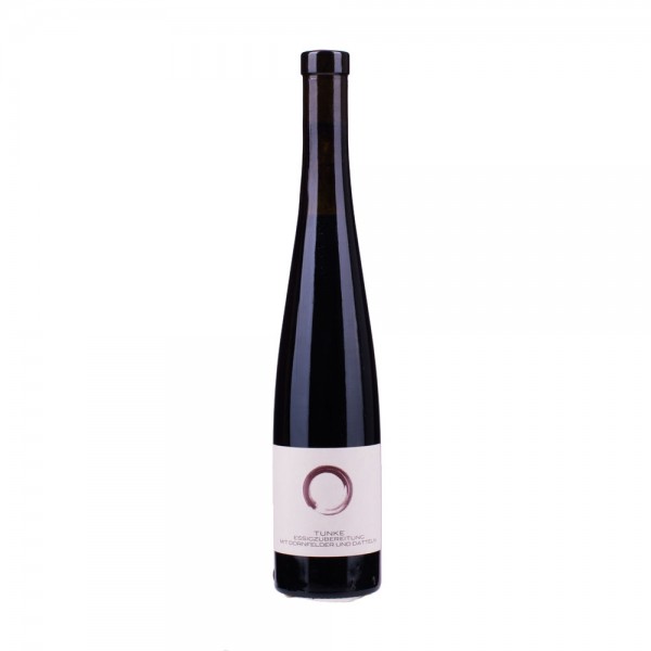 Lang Weinessig Tunke Dressing mit Dornfelder und Datteln