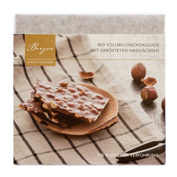 Berger Schokolade | Vollmilch Haselnuss [BIO]