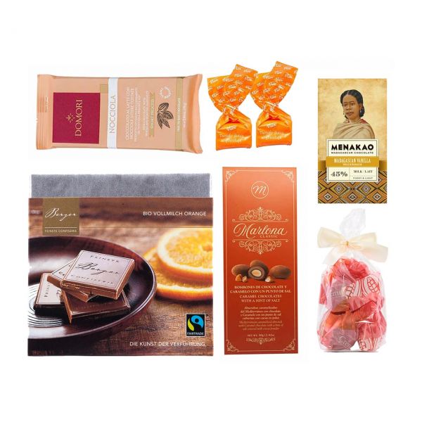Schokoladen Geschenk | milky orange