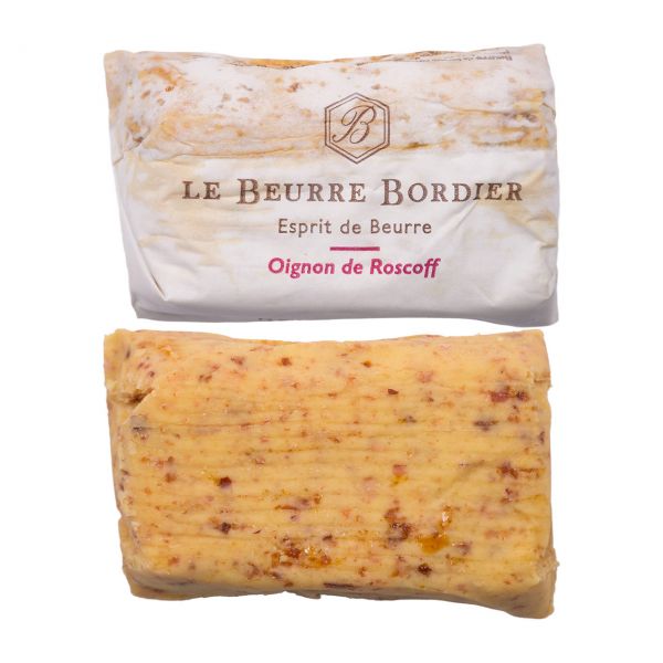 Bordier | Butter mit Roscoff Zwiebeln | 125g