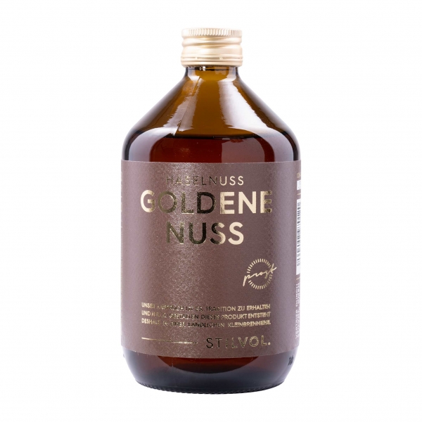 STILVOL. | Haselnuss-Schnaps Goldene Nuss