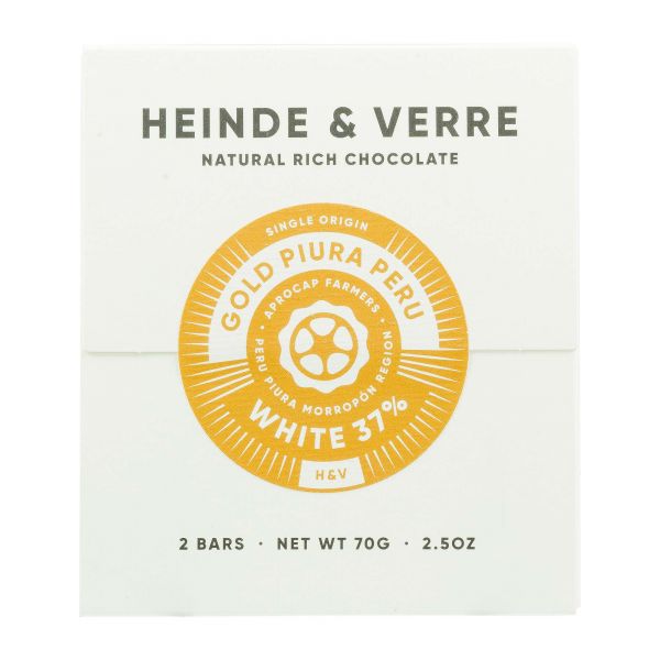 Heinde & Verre | Gold Piura Peru 37% | Schokolade
