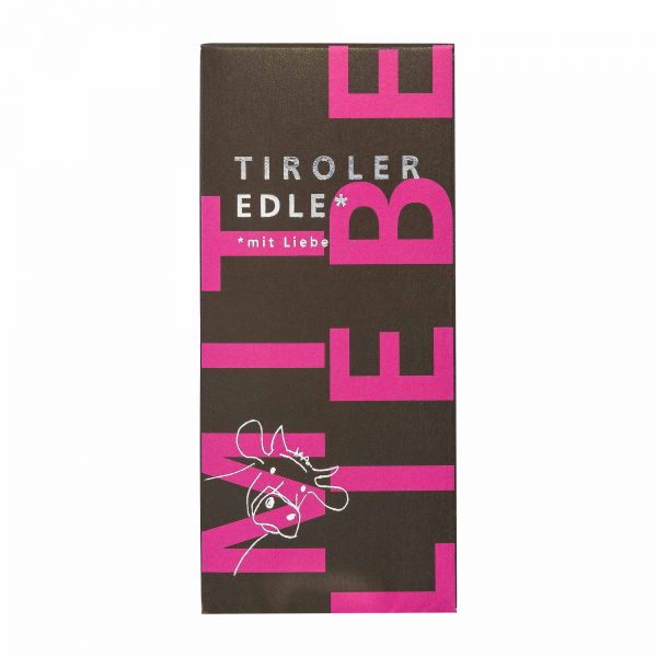 Tiroler Edle | Schokolade Mit Liebe | 50g